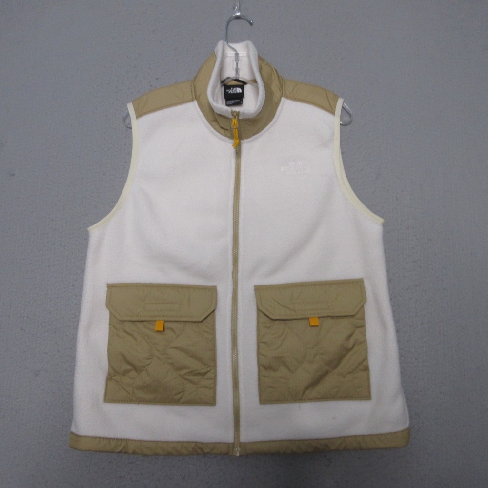 The North Face‎ Vest Women Large Royal Arch Fleece Zip Low Pile Layer Gorp Core